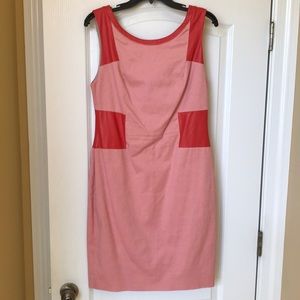 Rachel Roy Leather Mix Dress, size 10